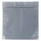 JAM Paper 8.5" x 8.5" Clear Square Foil Invitation Envelopes with Zip Closure, 25ct.